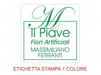 Etichette adesive per fioristi, fiorai e vivaisti (mm 40x40)  (cod.24G)